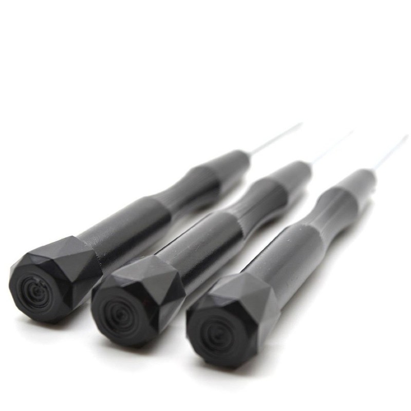 Fixinus 3-Piece Phillips Screwdriver Set with Ntistatic Nylon Spudger, Contains
