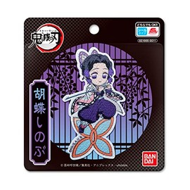 Irohaism GG1000-GG11 TV Anime "Devil Blade" Patch, Width 2.0 x Height 3.5 inches (5 cm) x Height 3.5 inches (9 cm), Butterfly, Shinobu