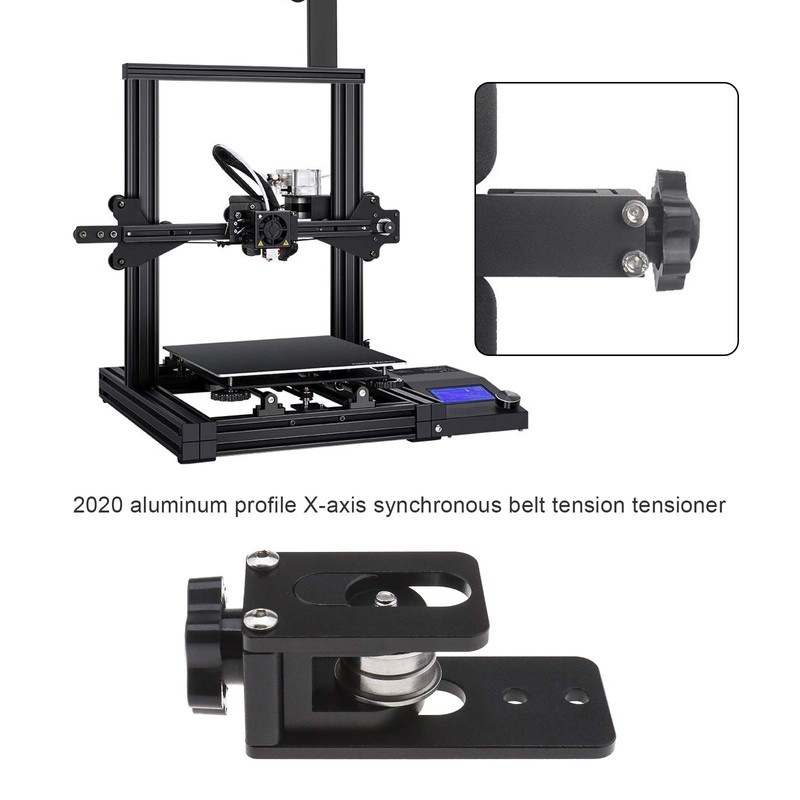 EMSea 3D Printer Timing Synchronous Belt Tensioner, for 2020 Profile