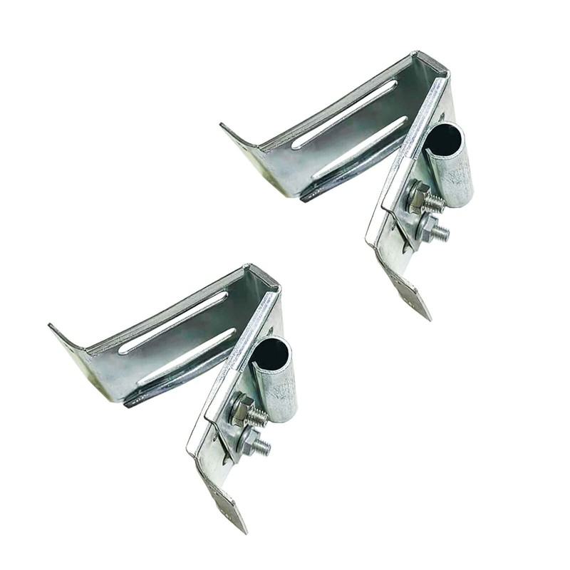 Adjustable Top Roller Bracket for Residential Doors, Galvanized Fixture Bracket