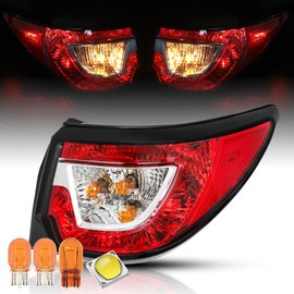 TUSDAR Tail Light Assembly For 2013 to 2017 Chevy Traverse Halogen Type Outer Rear Taillight Assembly OE Direct Replacement Brake Tail Lamp Right Passenger Side
