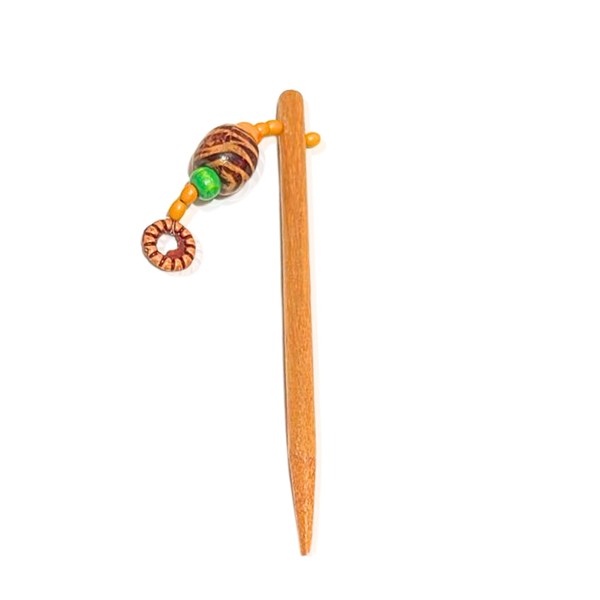 Traditional Handmade Wooden Hair Stick for Women – Elegant Hair