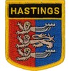 Klicnow Hastings (City of) Shield Embroidered Patch 7cm x 6cm