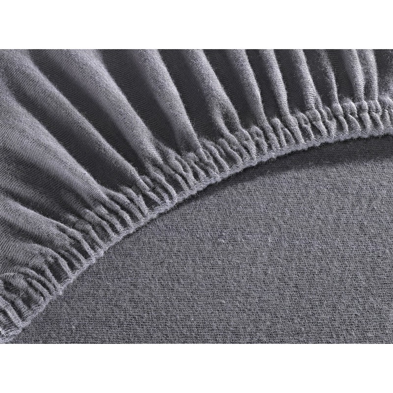 Visaggio Classic Fitted Sheet, 100% Cotton Jersey Fitted Sheet, Bed