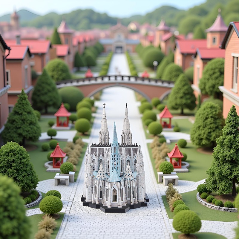 Piececool 3D Puzzle Metal St. Patrick's Cathedral 3D Puzzle Assembly