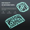 Automatic Transmission Linear Solenoid Gasket O-Rings Seal Compatible with Honda