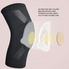Anti Slip Knee Brace Professional Breathable Soft Silicone Shock Absorbing