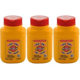 Gold Bond Medicated Powder Containers 1 Ounce Travel Size (Pack of 3)                                                                                 