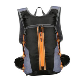 Generic Cycling Backpack Bike Backpack Women Men Running Backpack Rucksack for Mountain Climbing Mountain Biking Camping Travel, Orange