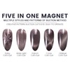 siyuwuro 5 in 1 Multi-functional Nail Magnet Tool Cat Eye