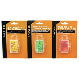 Reusable Ear Plugs with Cord and Storage Case