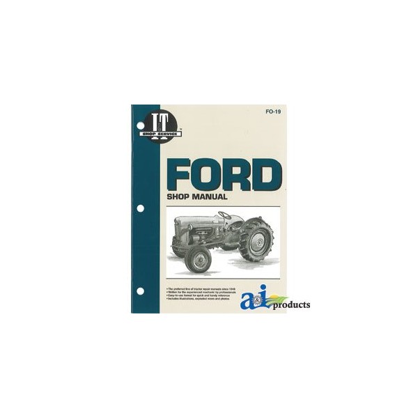 A&I Products Ford New Holland Shop Manual Replacement for Ford