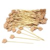 Honbay 100PCS Cute Cat Bear Cocktail Picks Sticks Party Food