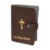 Voyage In Faith Holy Card Holder (Brown, 1)