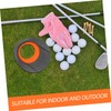 KOMBIUDA Golf Putting Practice Aid 3 Inch Hole Cup Thermoplastic