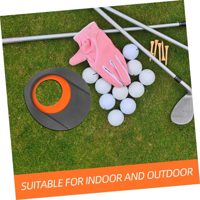 KOMBIUDA Golf Putting Practice Aid 3 Inch Hole Cup Thermoplastic