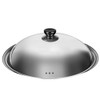 Operitacx Pot Lid Stainless Steel Lid Pan Lid Wok Pot