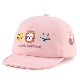 XIAOHAWANG Summer Baby Baseball Cap Boys Toddler Cap with Beautiful Embroidery Spring Baby Girls Peaked Cap, Rose Animal Partner