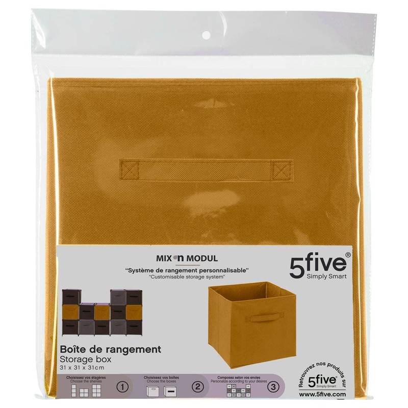 5 five simply smart Fabric Basket 31 x 31 cm