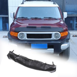 Car Bonnet Hood Bra，Engine Cover Protective Cover Compatible with Toyot@ FJ Cruiser 2007-2021 Bonnet Hood Bra Protective Cover，Car Engine Cover Bra Decoration Cover