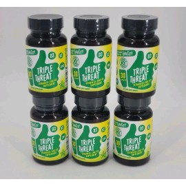 Flav City 6 Bottles FlavCity Vitamin D Supplement Triple Threat  3-in-1 Exp June 2026