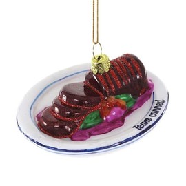 Cody Foster & Co Team Canned Blown Glass Hanging Ornament GO-9960