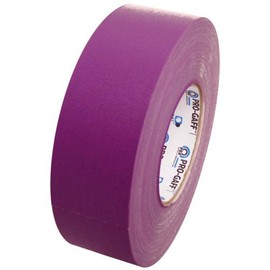 Pro Gaff Gaffers Tape 1 and 2 inch Widths, 17 Colors Available, 2 inch, Purple