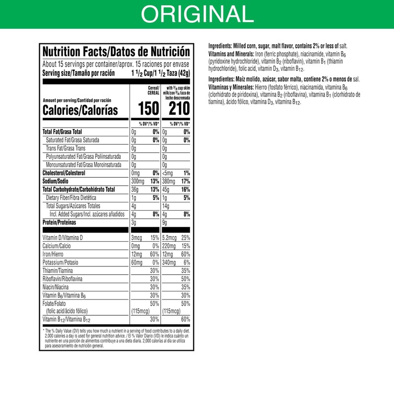Kellogg's Corn Flakes Breakfast Cereal, Kids Cereal, Family Breakfast, Giant