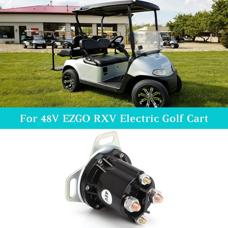 10L0L Golf Cart 48V Solenoid for EZGO RXV, 4 Terminal