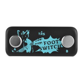 Btuty Dual Foot Switch Pedal Effect Controller Pedal A B Channel Foot Switch 6.35mm Stereo Input Plug and Play Comprehensive Effect Controller Control Effect Pedal