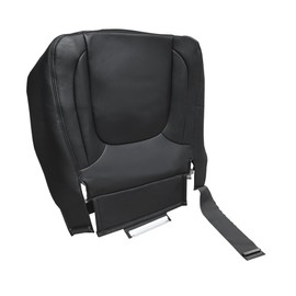Lskioer Passenger Side Bottom Leather Replacement Seat Cover Fits for Dodge Ram 1500 2500 3500 2003-2005, Black Car Seat Cushion Protector Cover