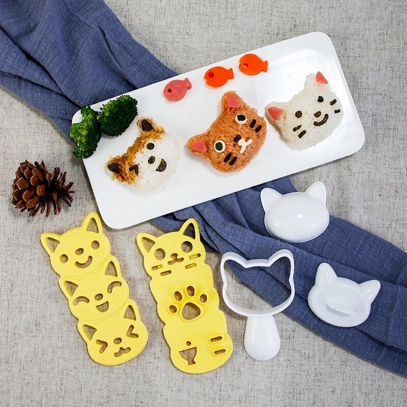 Random Living Cute Animal Pattern DIY Rice Sushi / Bread