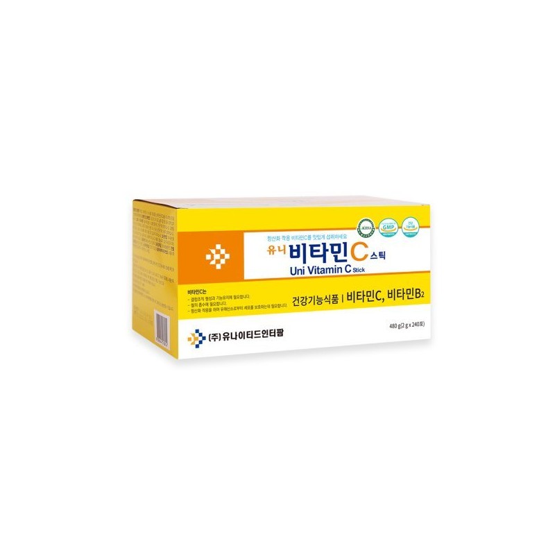 Uni (유나이티드인터팜)유니비타민C스틱 240포 (United Interpharm) Uni Vitamin C Stick 240