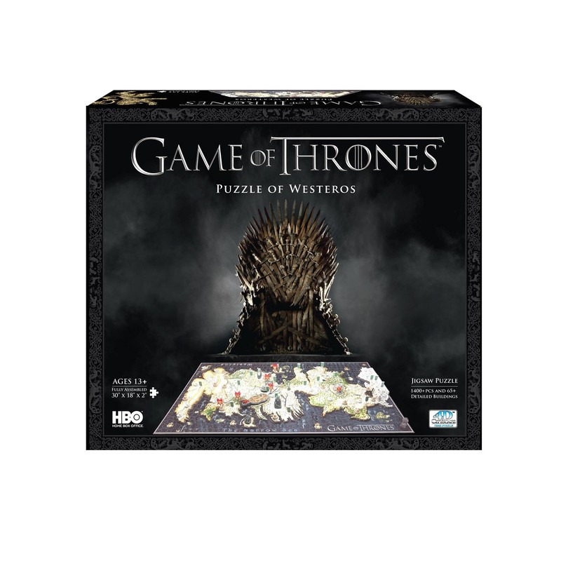 4D Cityscape Game of Thrones (GOT) 3D Mini Puzzle of