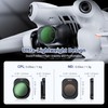 JJC ND CPL Filter Kit Compatible with DJI Mini 4