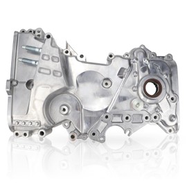 USTAR Engine Oil Pump and Timing Cover Assembly Compatible with Hyundai Elantra 2014-2016, Elantra Coupe 2014, Elantra GT 2014-2020 1.8L 2.0L L4 Replace# 213502E300