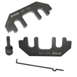 DPTOOL Camshaft Holding Tool Timing Alignment Holder Tool Kit Compatible with Ford Lincoln Mercury 3.5L 3.7L 4V Engines Replace 303-1248 303-1530 OTC 6682 with RT11 Removal Socket and Portable Case