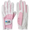 Two Hand Gloves, multicolor (white / pink)