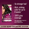 Schwarzkopf Keratin Color Permanent Hair Color Cream, 3.0 Espresso