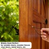 3 Sets Gate Latch Cable Pull, Black Gate Latch Pull