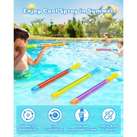 Water Gun Squirt Toys for Kids Adults: Outdoor Blaster Water Guns for Kids Age 3-4-5-8-12 Bulk - Fun Water Squirter Toy for Swimming Pool Beach Summer Outside Party Games