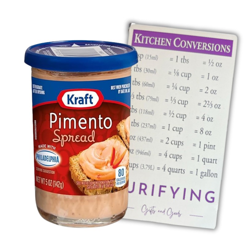 Pimento Cheese Spread Bundle by Snack Mode. Includes Two Kraft