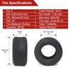 OutdoorVibe 20x8.00-10 Lawn Mower Tires - Durable Lawn Tires, Golf