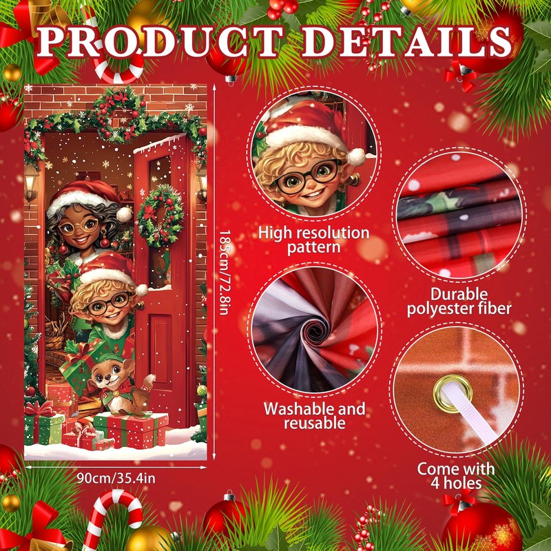 Christmas door cover (2)