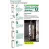 Water Heater Reflective Insulation Fiberglass KIT Jacket FITS 50 Gallon