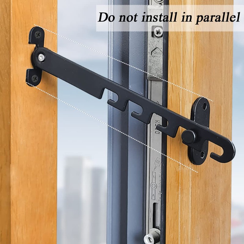 Lxoraziy Pack of 2 Window Locks for Tilting Windows, 18
