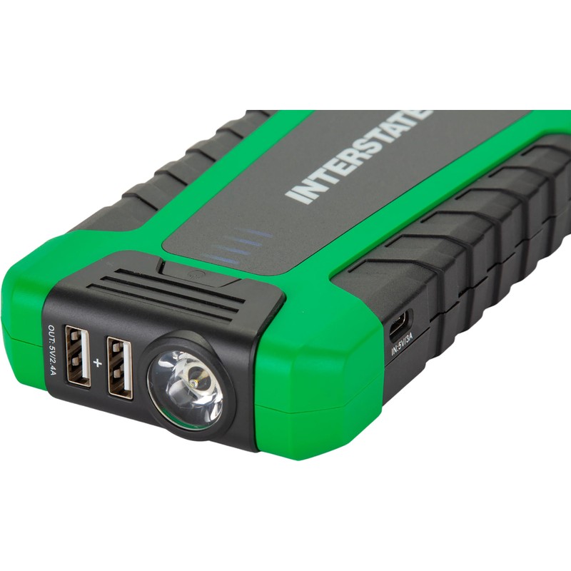 Interstate Batteries Jump Starter and Charger 12V 700A (8,000mAh, 8Ah)