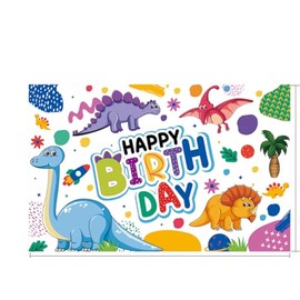 Birthday Party Backdrop, Photo Background Decoration