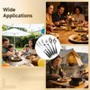 24 Pcs Silverware Set Service for 4, Stainless Steel Flatware