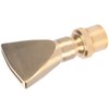 Brass Narrow Fan Jet Water Fountain Nozzle Spray Head Adjustable